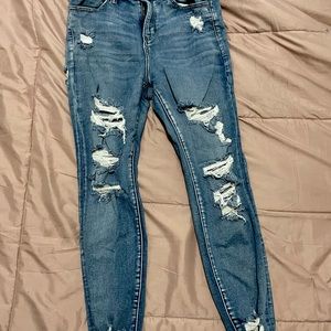 3 pairs of Size 10-short American Eagle Jeans